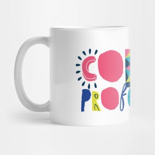 Cute College Professor Gift Idea Back to School Mug